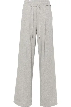 PESERICO SIGN Straight-leg jersey track pants