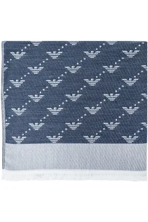 Emporio Armani Jacquard-logo scarf