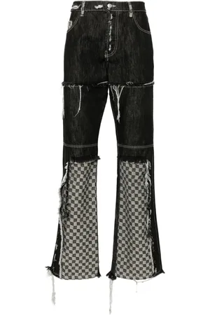 MISBHV Patchwork flared jeans