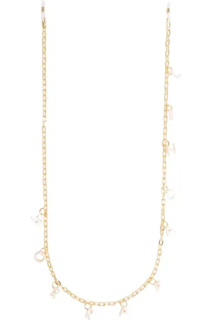 Linda Farrow Letter-charms sunglasses chain