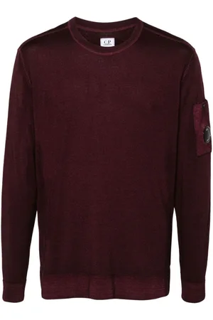 C.P. Company Lens-detail wool jumper