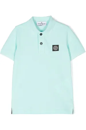 Stone Island Compass-patch piqu?? polo shirt