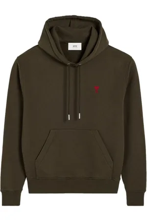 Ami Ami de Coeur-embroidered hoodie