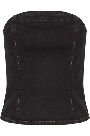 Gestuz Zipped strapless top
