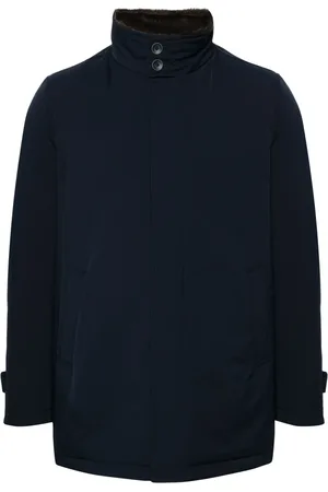 HERNO Faux-fur lining padded coat