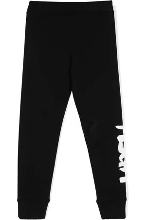 Msgm Logo-print jersey leggings