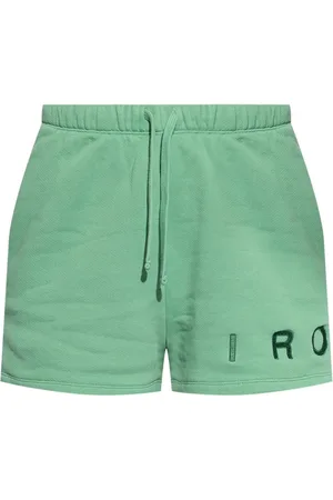 IRO Logo-embroidered drawstring shorts