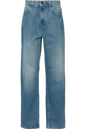 Casablanca Jacquard straight-leg jeans