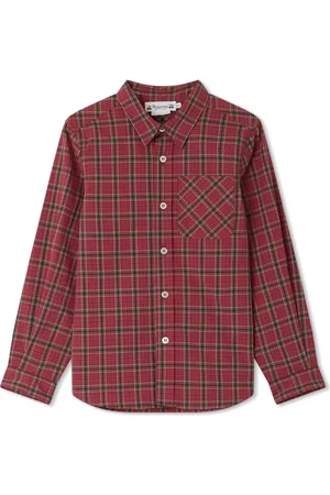 BONPOINT Tango checked cotton shirt