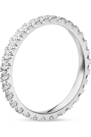 VEYNOU 18kt recycled white gold Memory diamond ring