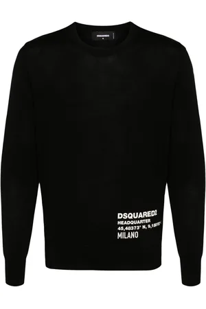 Dsquared2 Ceresio 9 logo-appliqu?? jumper