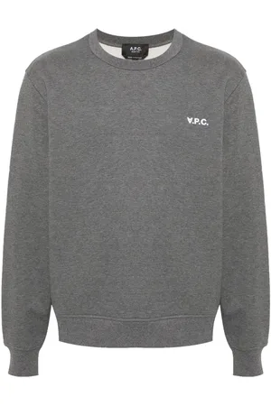 A.P.C. Flocked-logo sweatshirt