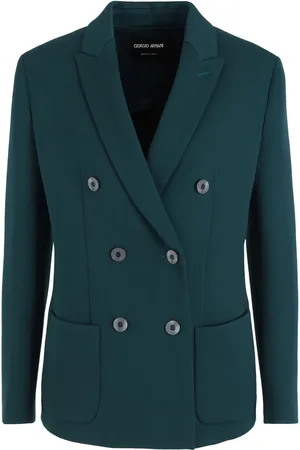 Giorgio Armani Notched-lapels double-breasted blazer
