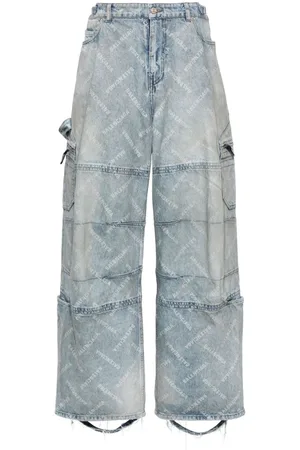 Balenciaga Logo-print jeans