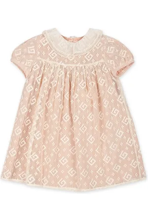 Gucci GG macramé-detail dress