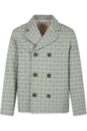 Gucci Double G cotton blazer
