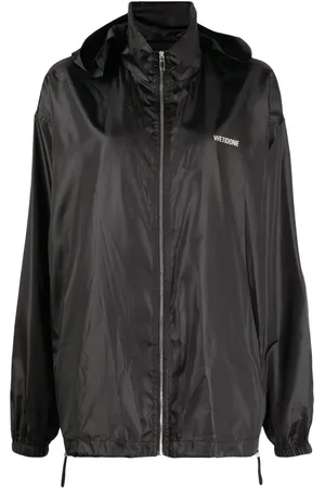 We11 Done Logo-print hooded jacket