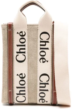Chloé Mini Woody North South tote bag