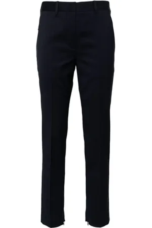 Helmut Lang Slim-fit wool trousers