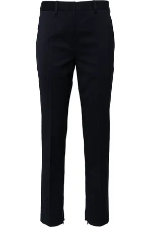 Helmut Lang Slim-fit wool trousers
