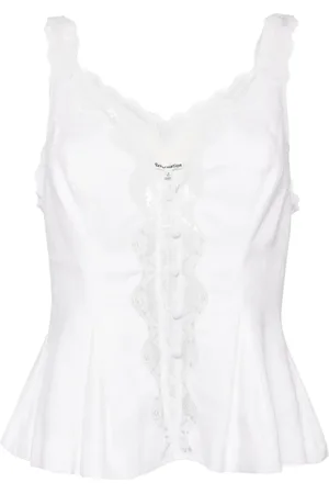 Reformation Josefina linen top