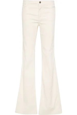 ERMANNO SCERVINO Corduroy straight-leg trousers