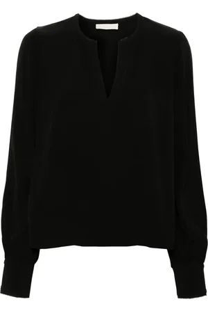 ULLA JOHNSON Greta crepe blouse