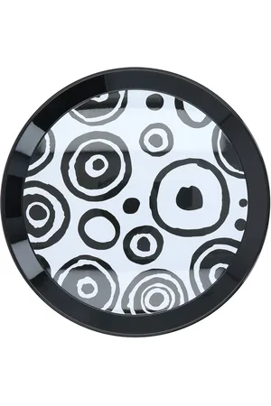 10 CORSO COMO Circle-print steel tray (48cm)