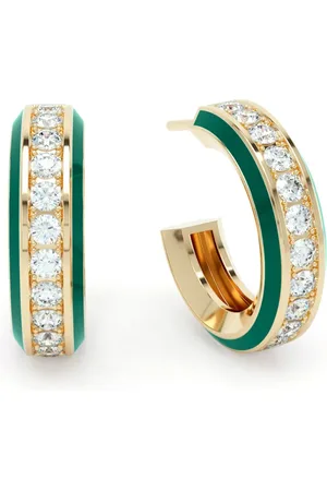 LOEV 18kt gold Eternity diamond earrings