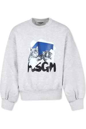 Msgm Logo-print sweatshirt