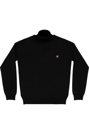 PELO FOUNDATION Mongrel patch roll neck jumper