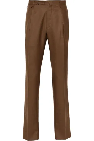 TAGLIATORE Tag pleat-detail tailored trousers