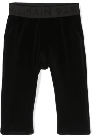 Balmain Logo-waistband leggings