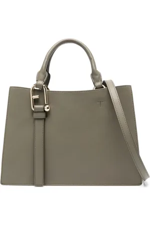 Furla Arcosfera-detail leather tote bag
