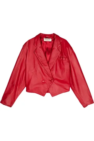 A.N.G.E.L.O. Vintage Cult 1980s pre-owned leather blazer