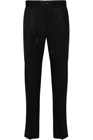 TAGLIATORE Pleat-detailing trousers