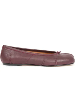 Maison Margiela Tabi leather ballerina shoes