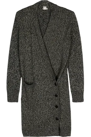 Hermès 2010s wrap-design coat