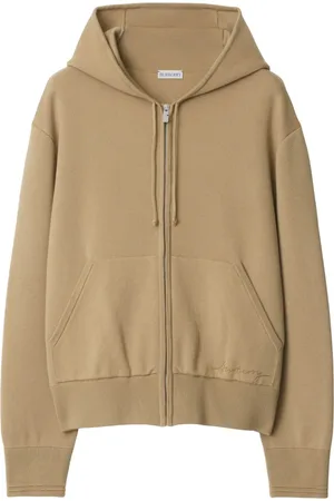 Burberry Wool-blend zip hoodie