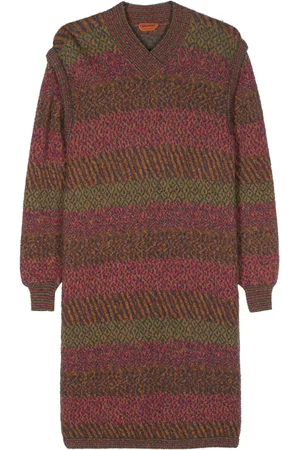 Missoni 1980s fine-knit midi dress