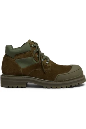 Marni Leather lace-up boots