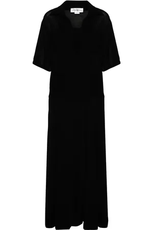 Victoria Beckham Panelled knitted maxi dress