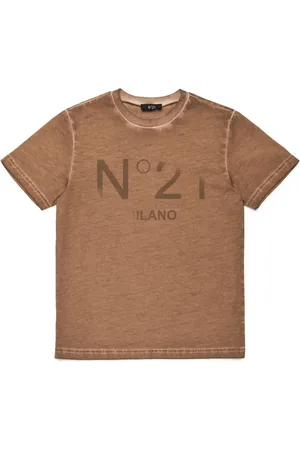 Nº21 Logo-print cotton T-shirt