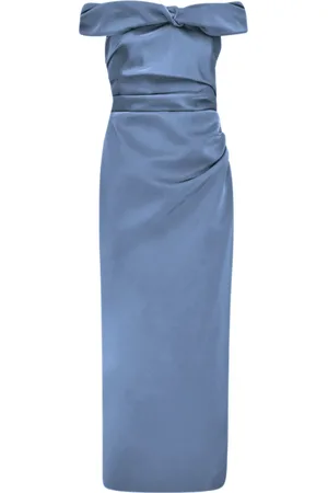 RACHEL GILBERT Daria open-shoulder midi dress