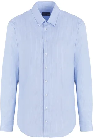 Giorgio Armani Striped long-sleeve shirt