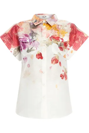 LEO LIN Catarina floral blouse