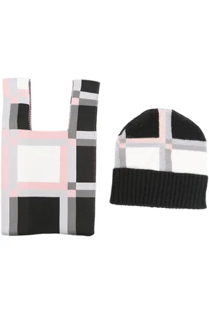 Liu Jo Logo-brooch beanie set