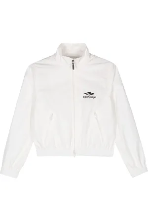 Balenciaga Logo-embroidered jacket