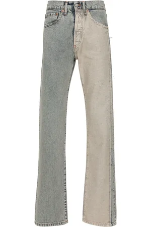 Maison Margiela Panelled straight-leg jeans