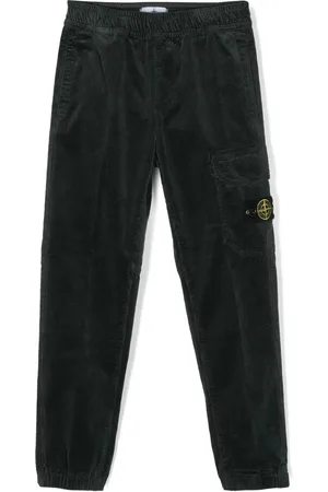 Stone Island Compass-badge corduroy trousers